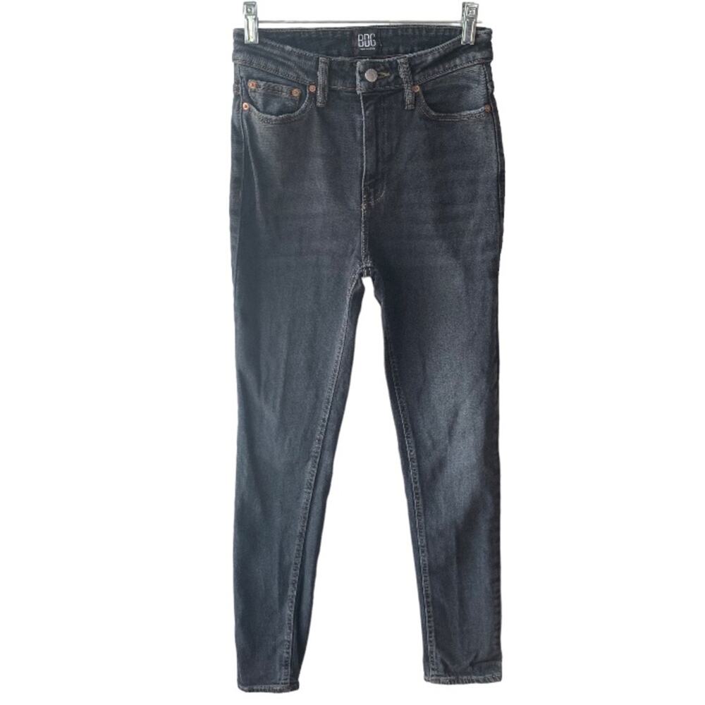 BDG‎ Girlfriend High-Rise Jeans Womens 26 Tall Black Denim Urban Outfitters